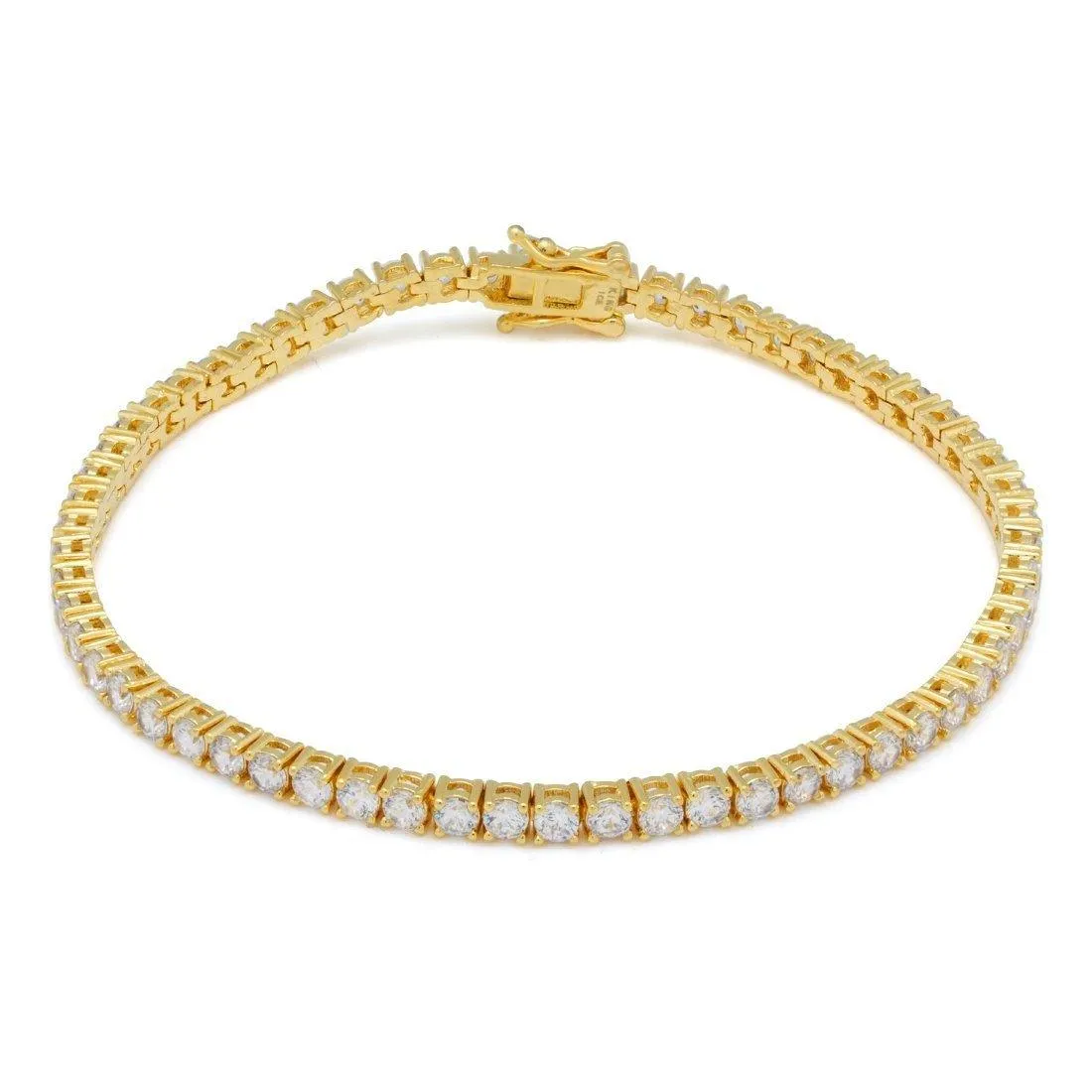 3mm Moissanite Tennis Bracelet