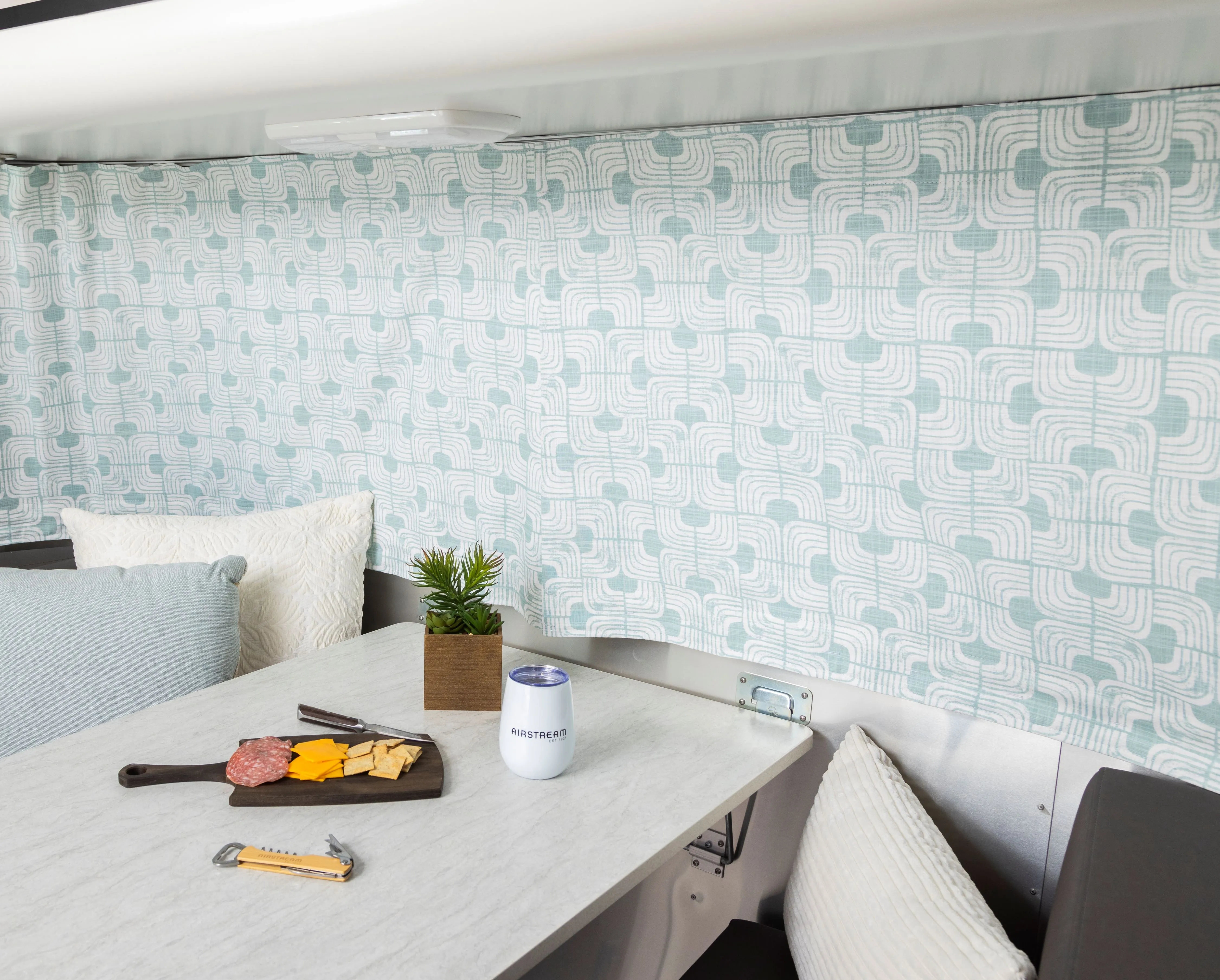 Airstream Printed Custom Curtains for Sport Travel Trailers