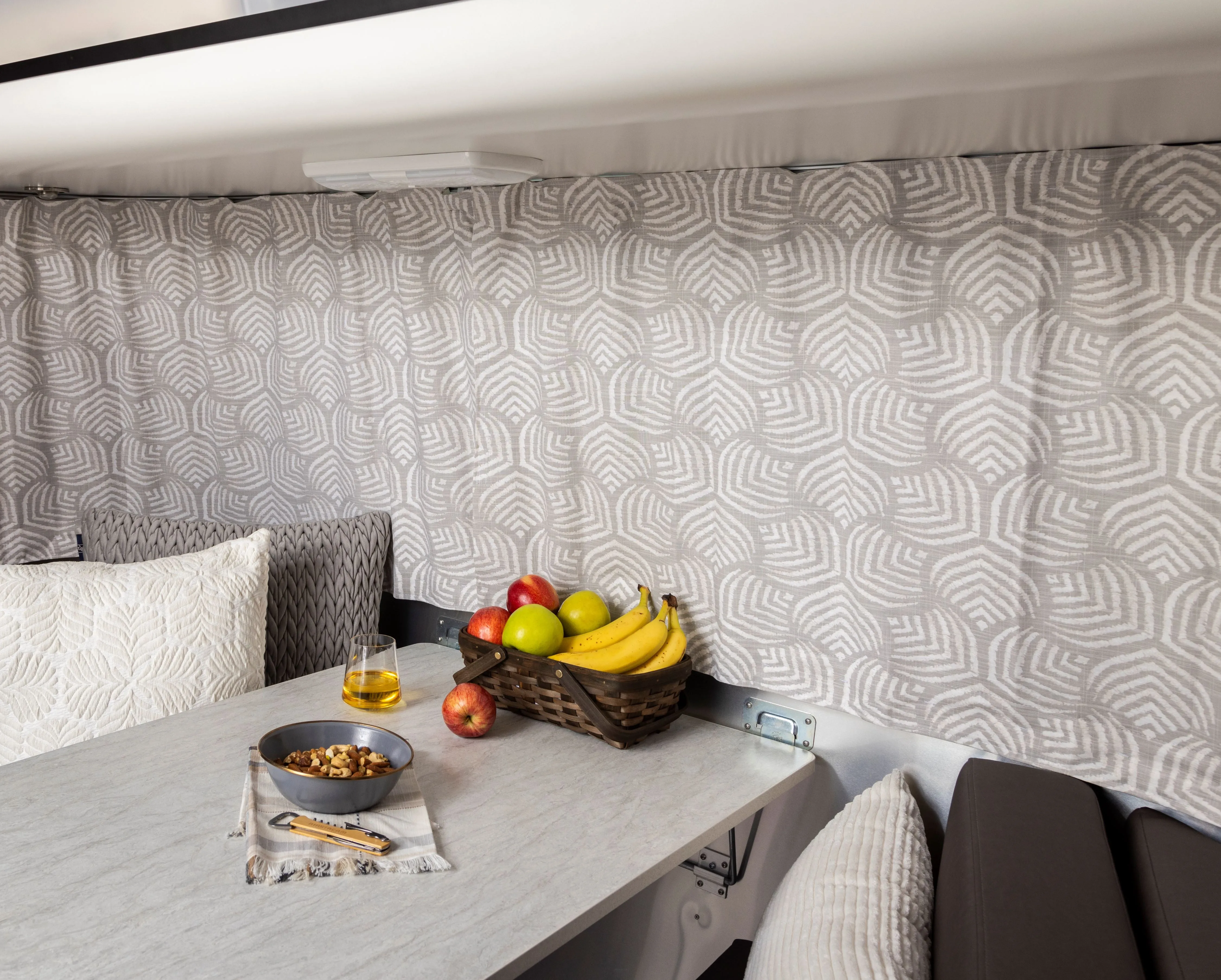 Airstream Printed Custom Curtains for Sport Travel Trailers