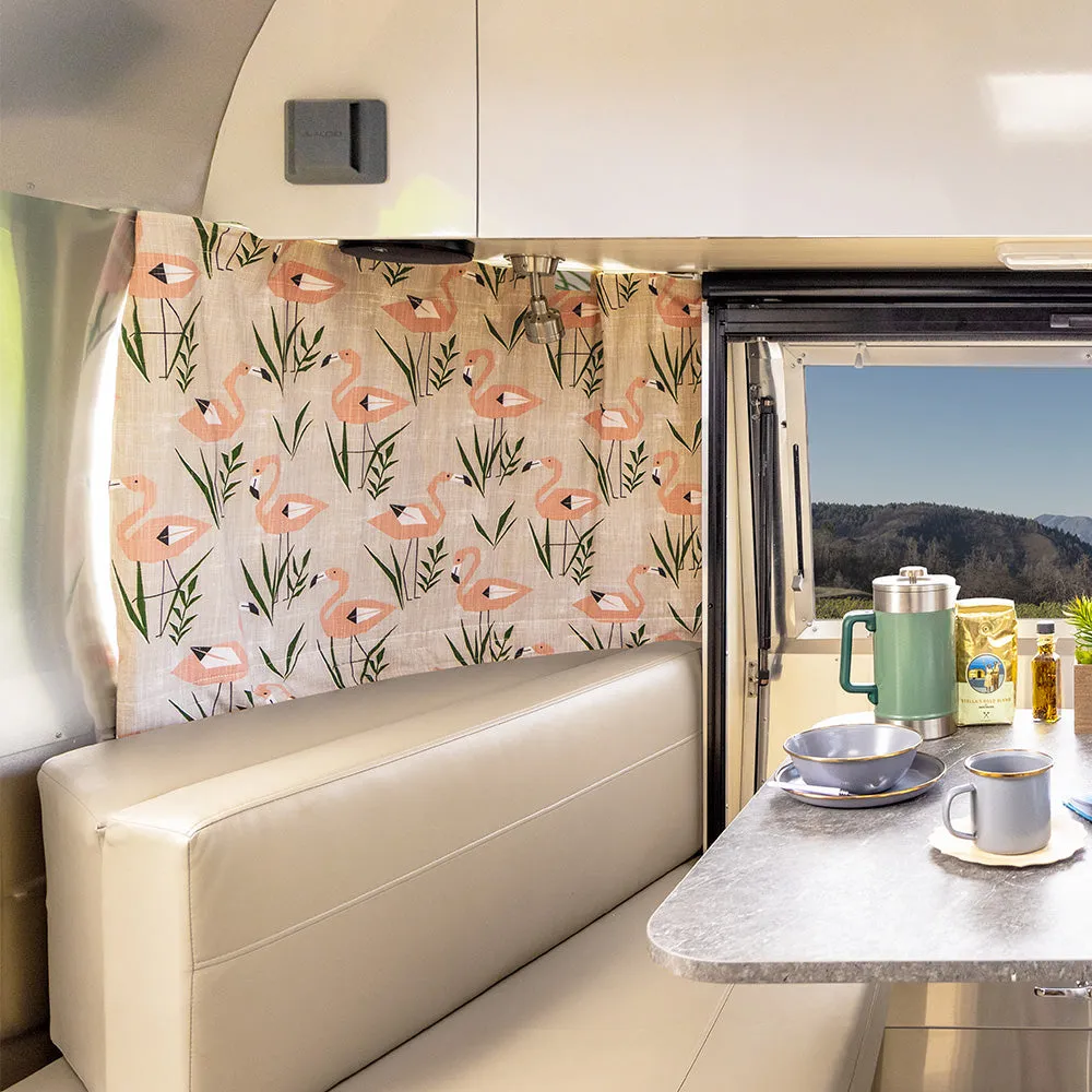 Airstream Printed Custom Curtains for Sport Travel Trailers