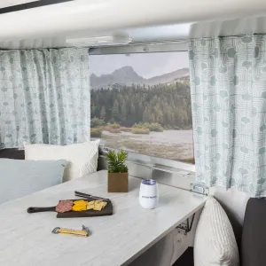 Airstream Printed Custom Curtains for Sport Travel Trailers