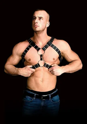 Andreas - Masculine Masterpiece Harness - Black - One Size