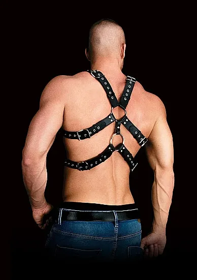 Andreas - Masculine Masterpiece Harness - Black - One Size