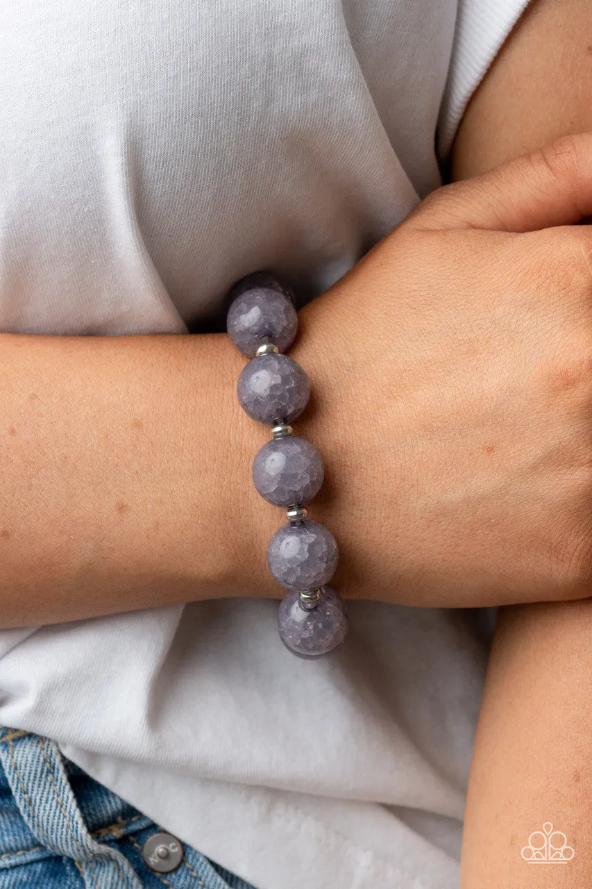 Arctic Affluence Silver Paparazzi Bracelet