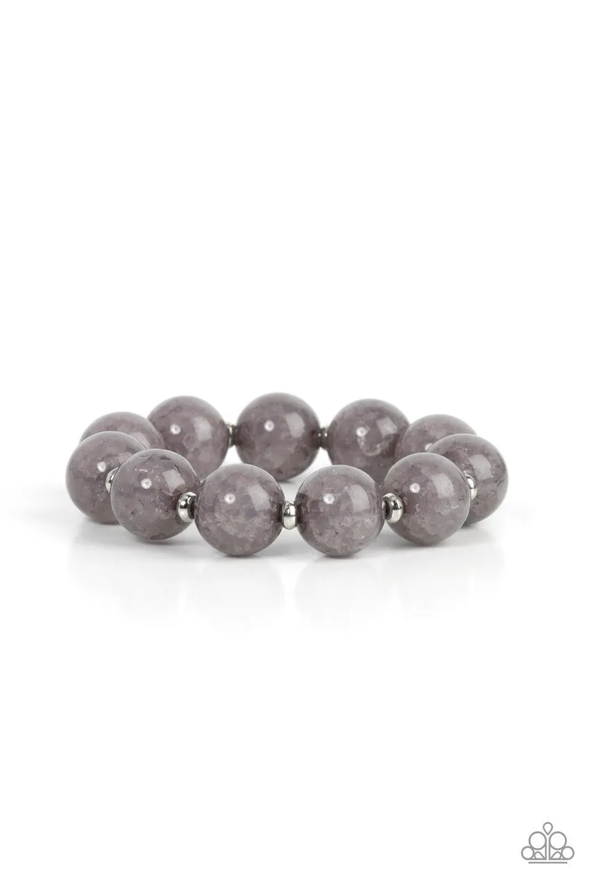 Arctic Affluence Silver Paparazzi Bracelet