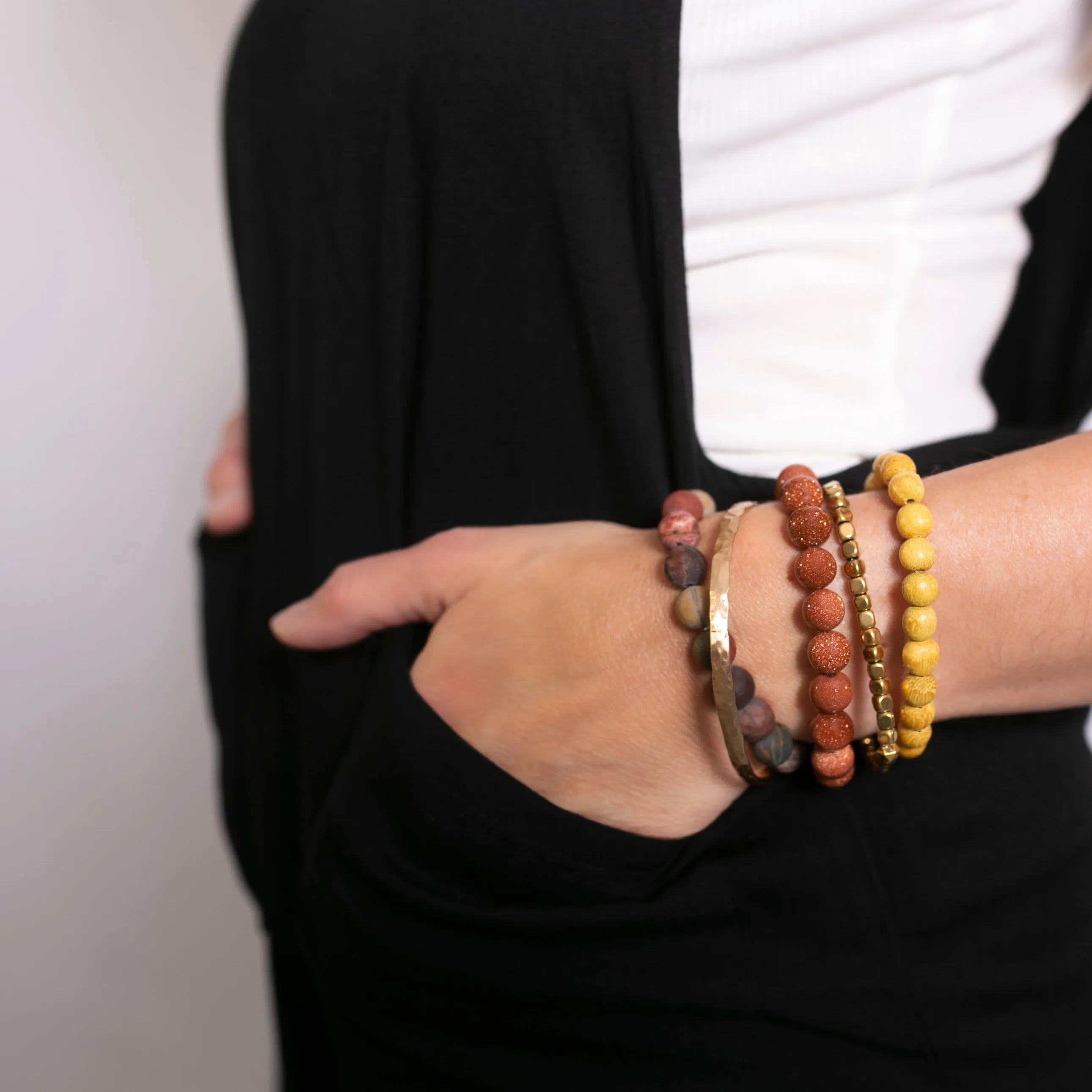 Autumn Leaf Bracelet Stack