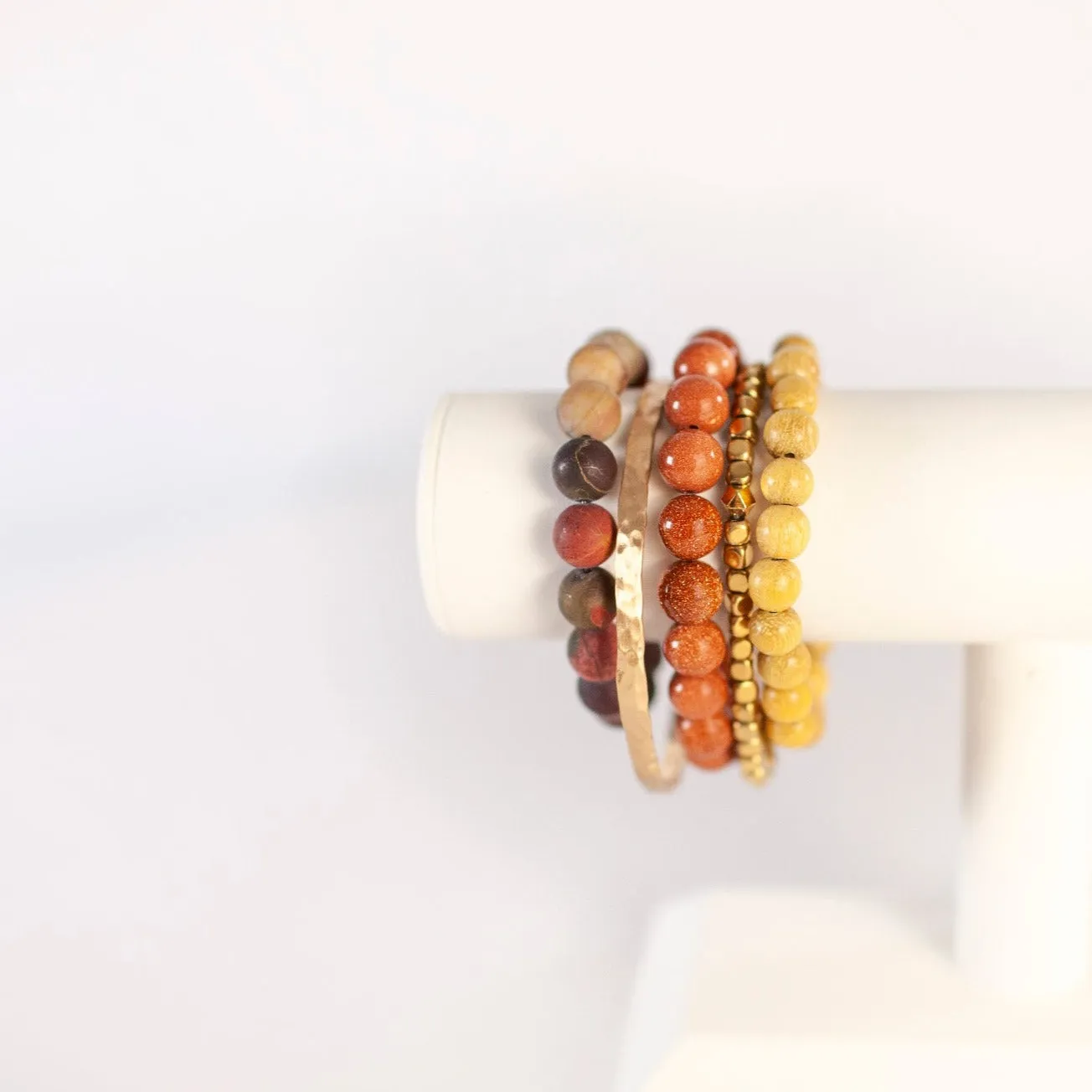 Autumn Leaf Bracelet Stack