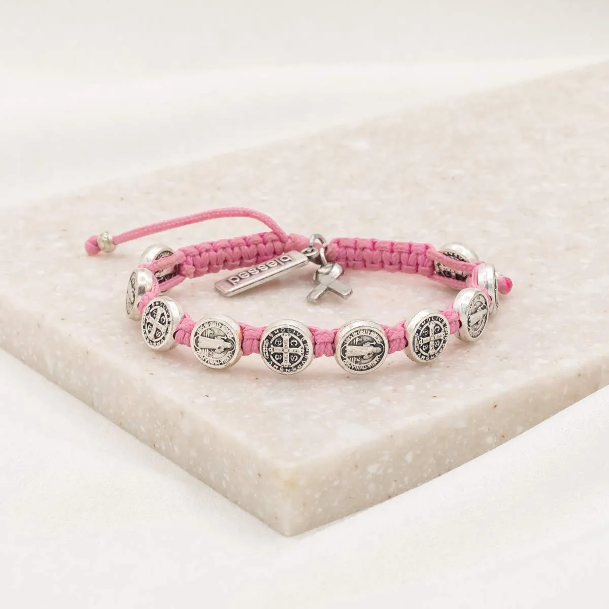 Blessing for a Cure Breast Cancer Awareness Bracelet