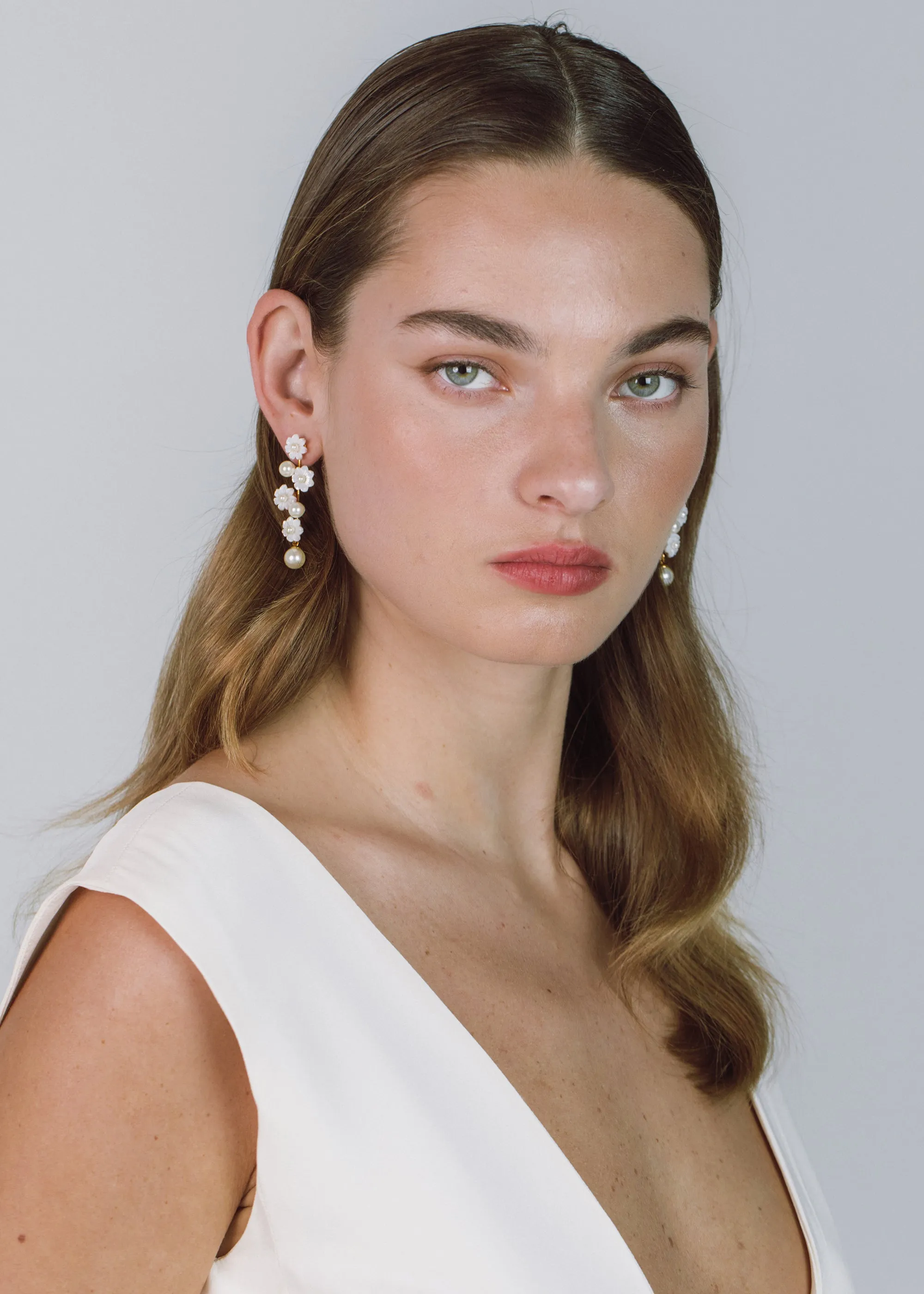 Calissa Earrings -- Gold