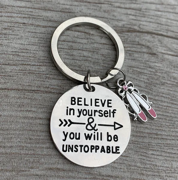 Dance Keychain - Believe in Yourself