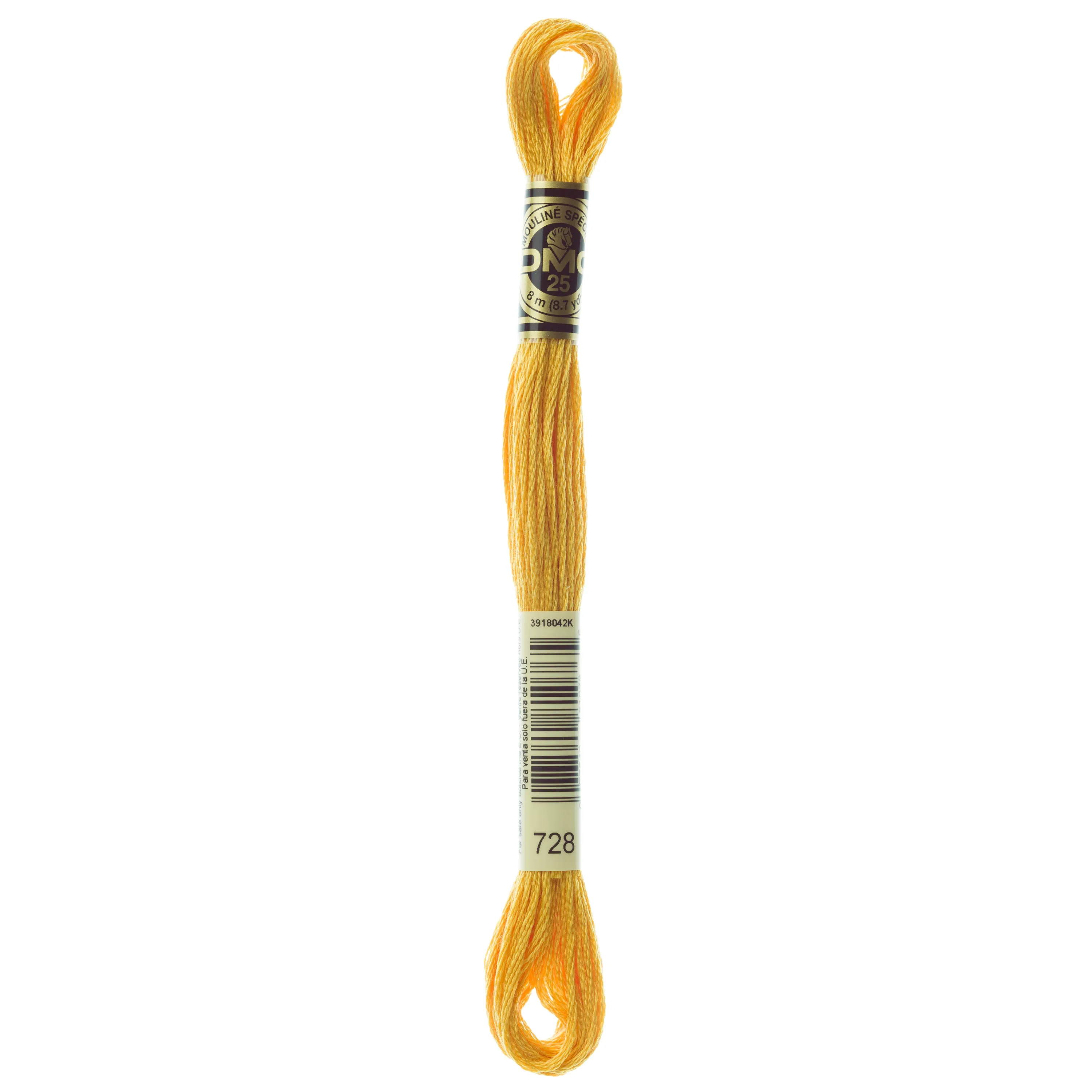 DMC Embroidery Floss, Yellow Palette