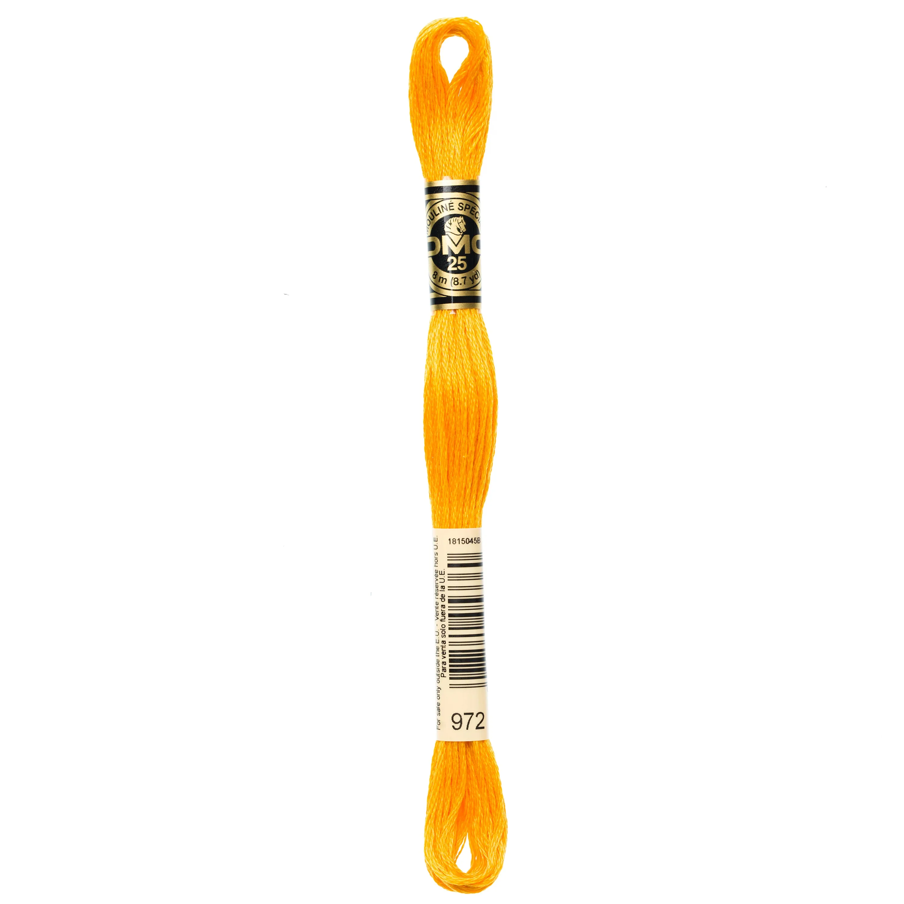 DMC Embroidery Floss, Yellow Palette