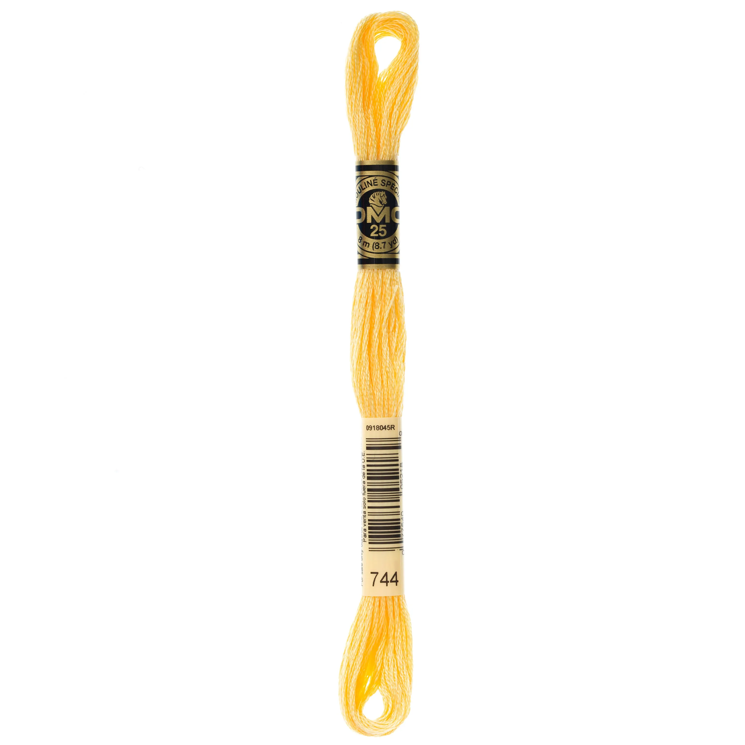 DMC Embroidery Floss, Yellow Palette