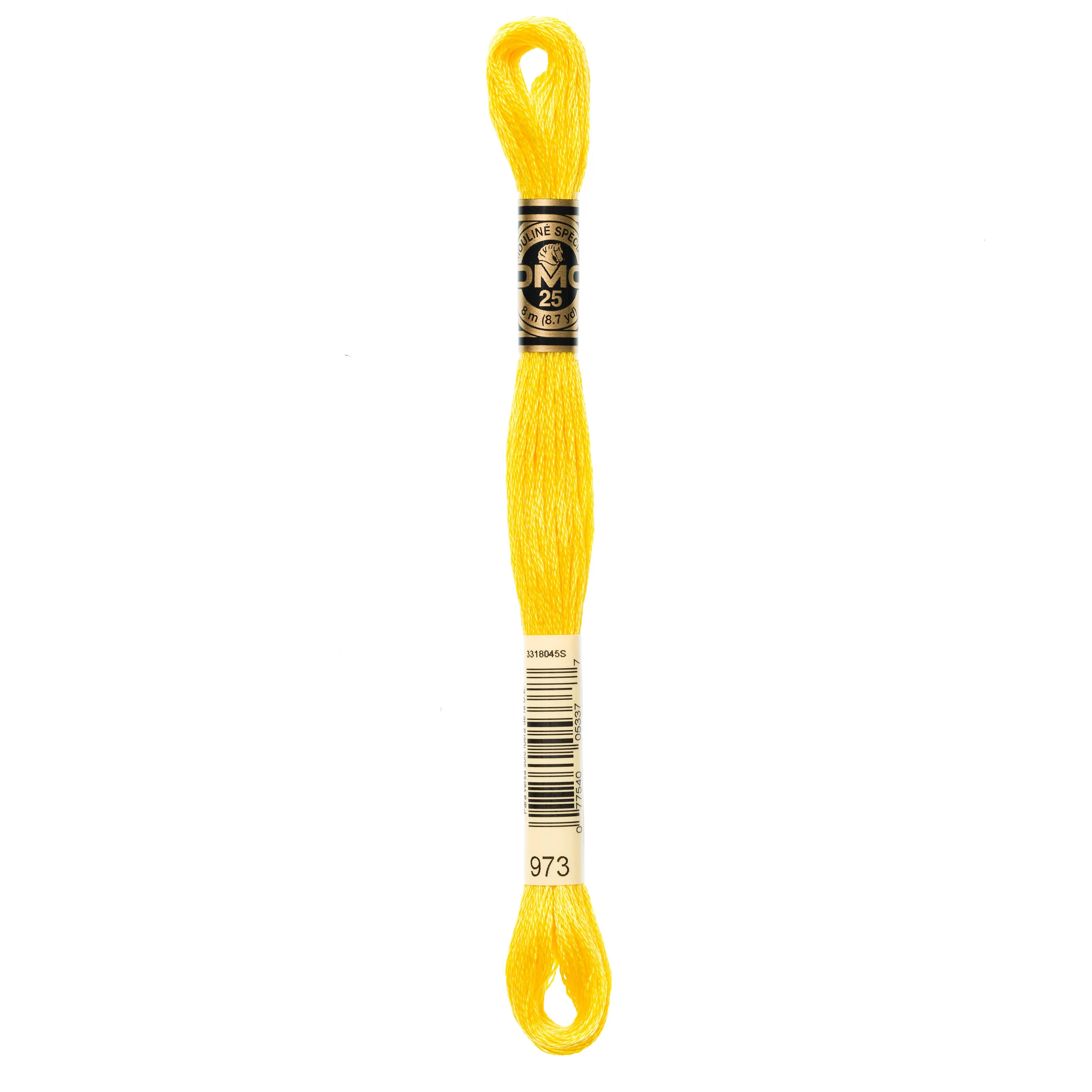 DMC Embroidery Floss, Yellow Palette
