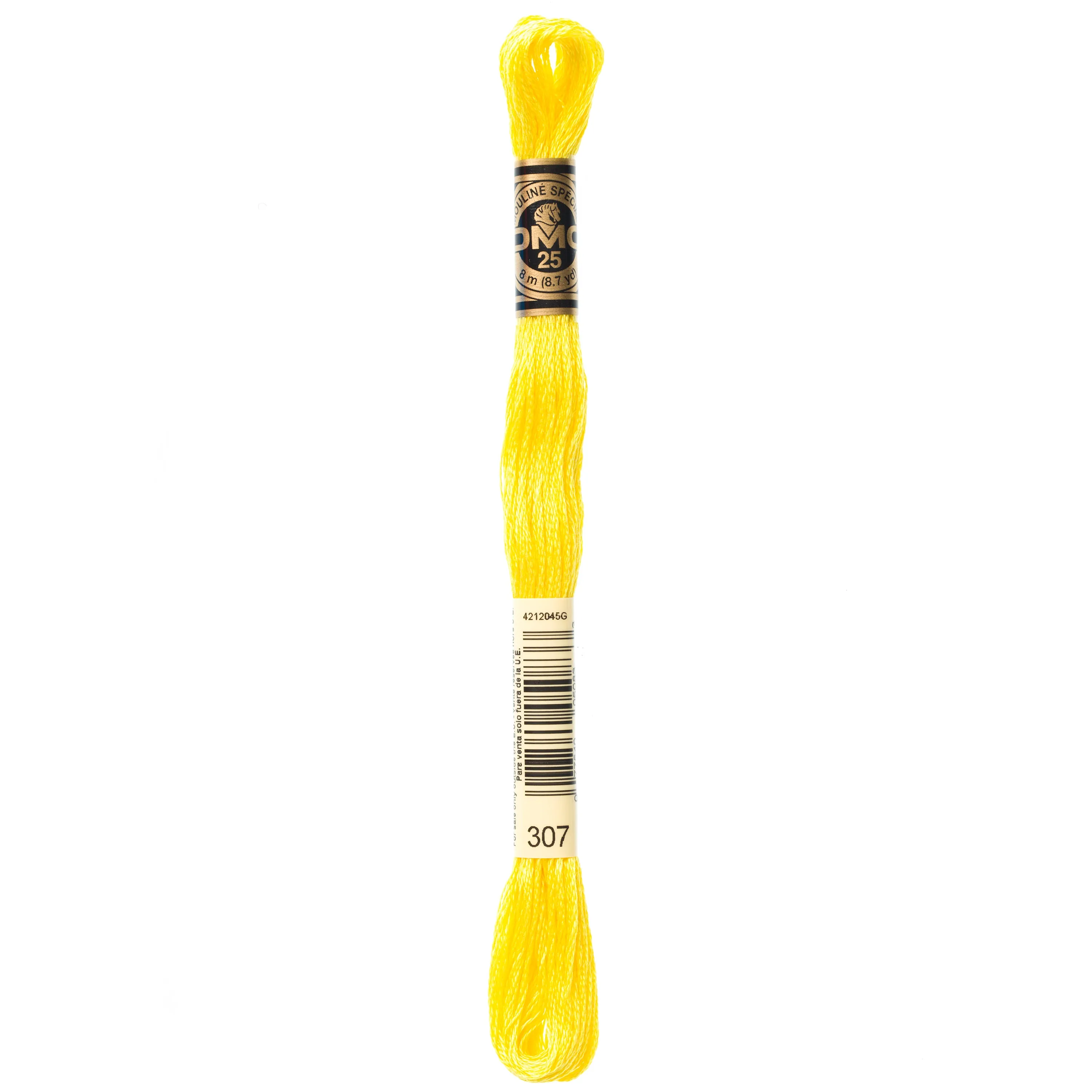 DMC Embroidery Floss, Yellow Palette
