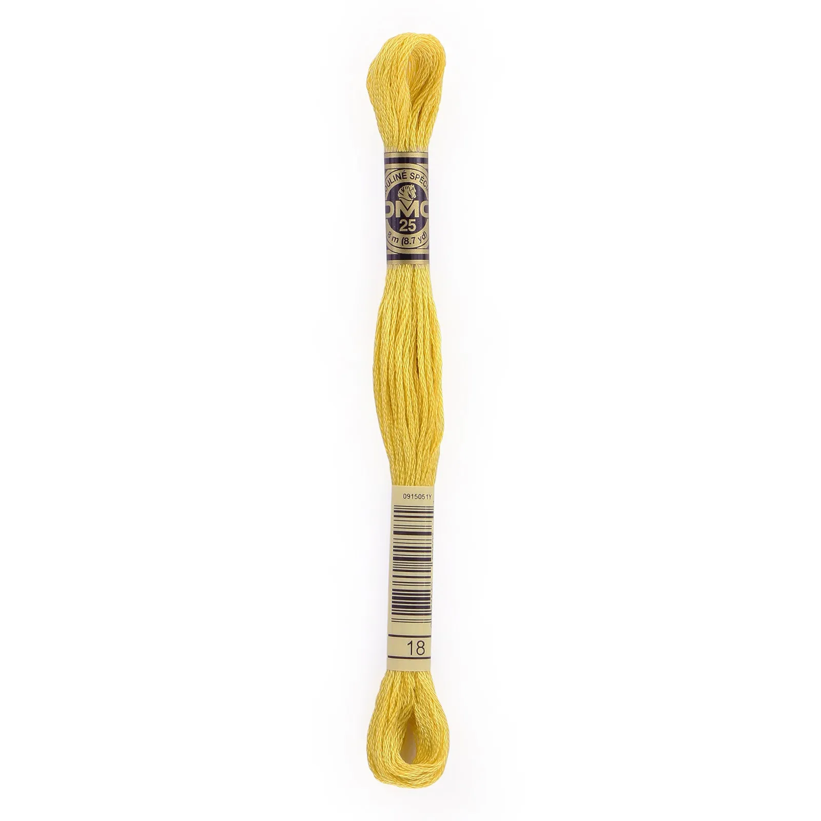 DMC Embroidery Floss, Yellow Palette