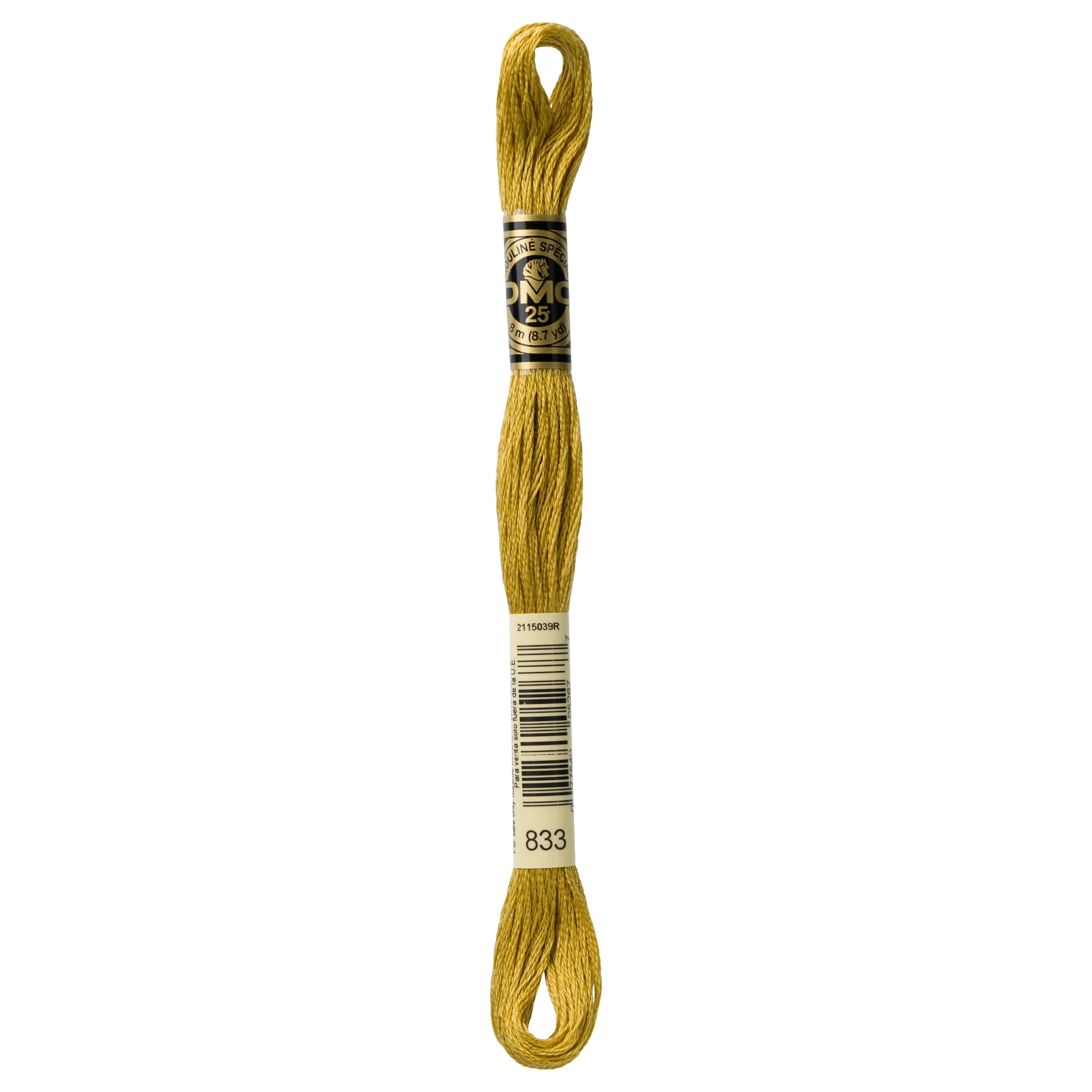 DMC Embroidery Floss, Yellow Palette