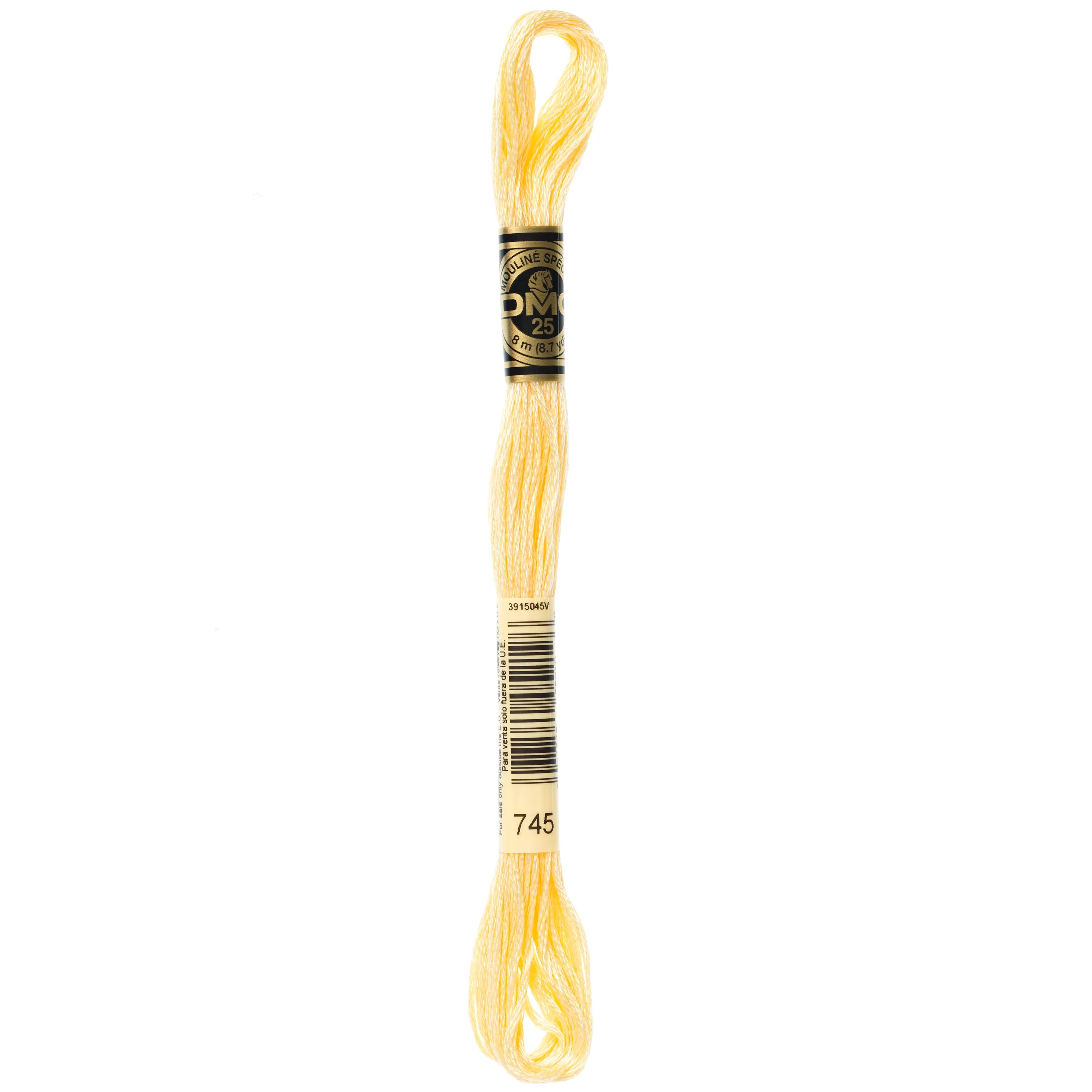 DMC Embroidery Floss, Yellow Palette