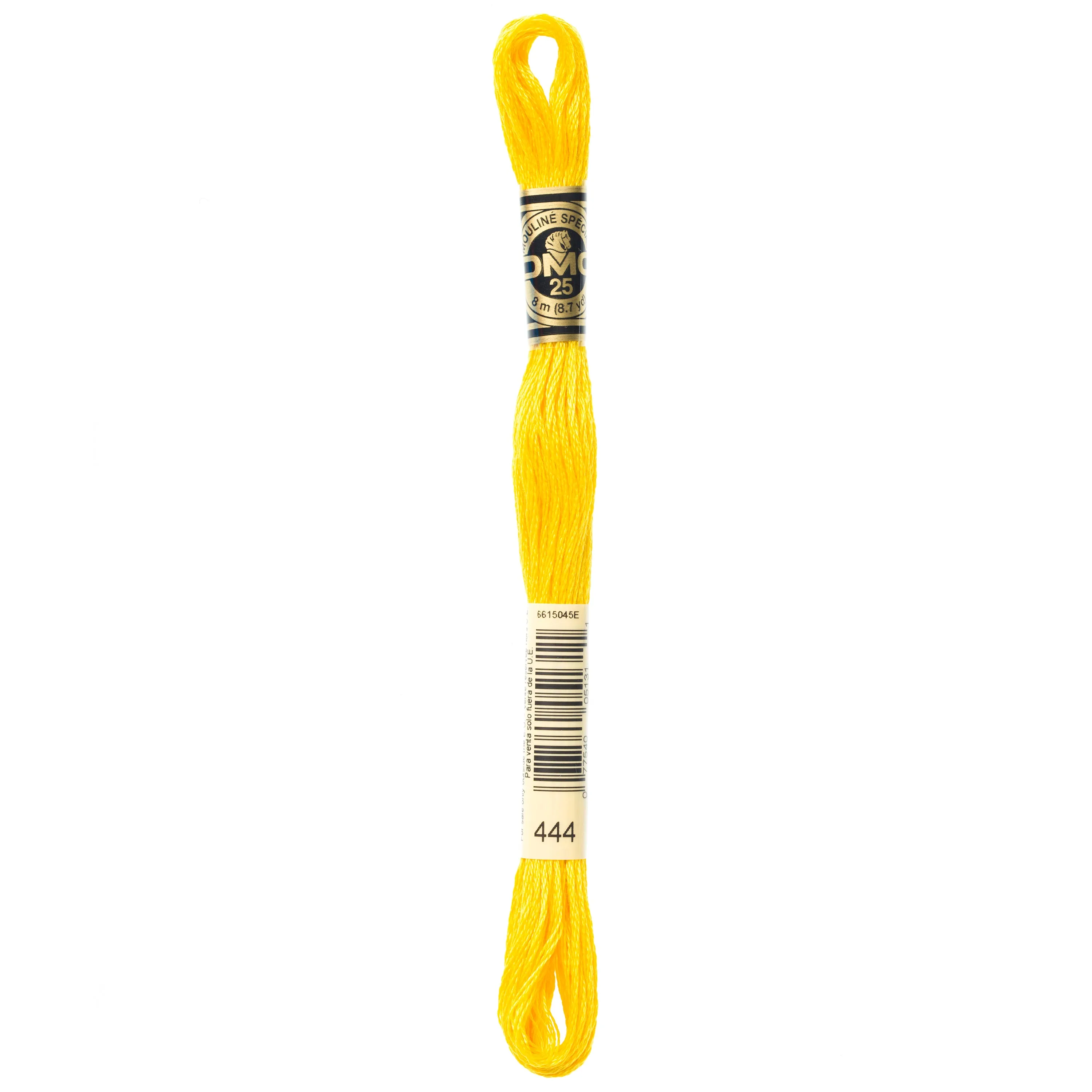 DMC Embroidery Floss, Yellow Palette