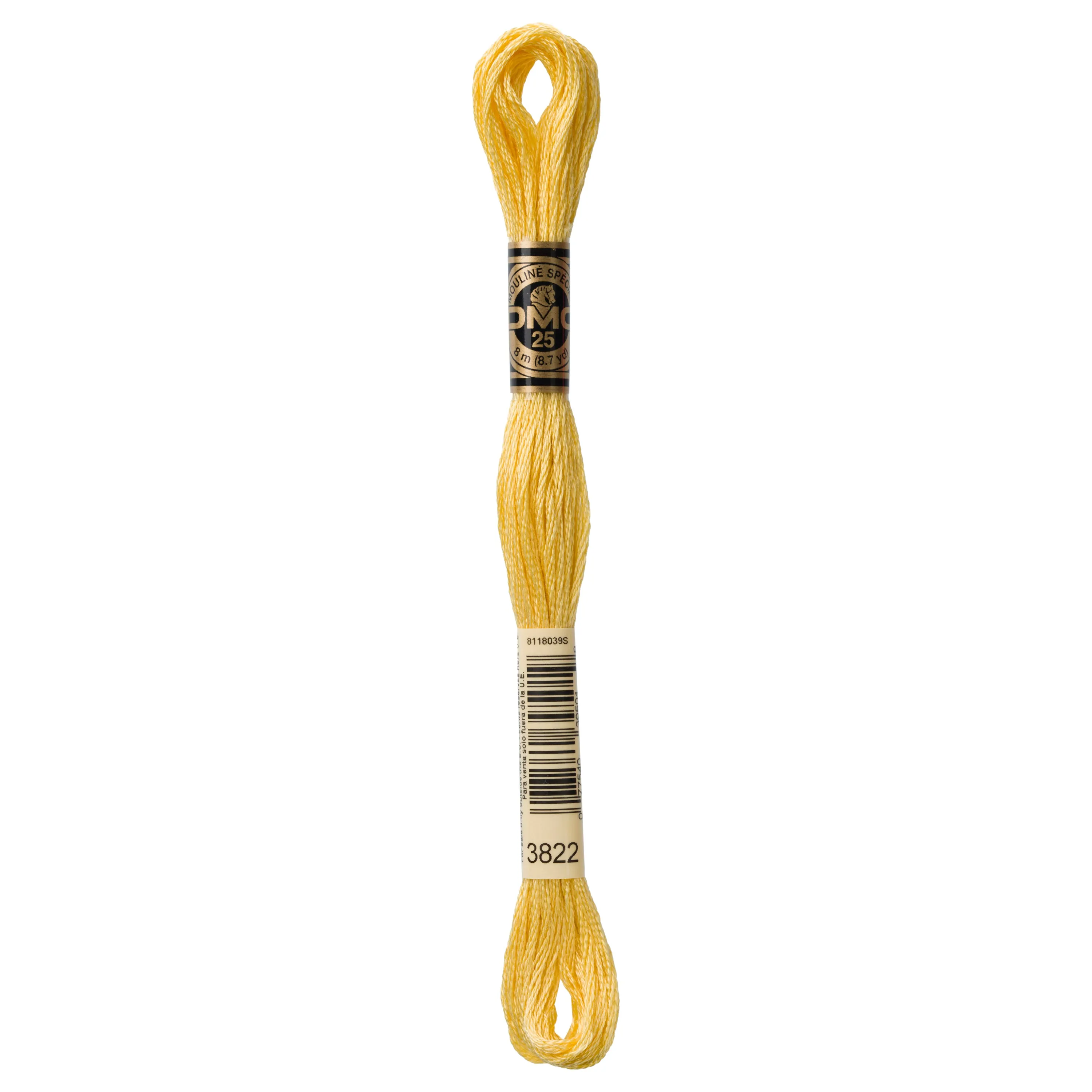 DMC Embroidery Floss, Yellow Palette