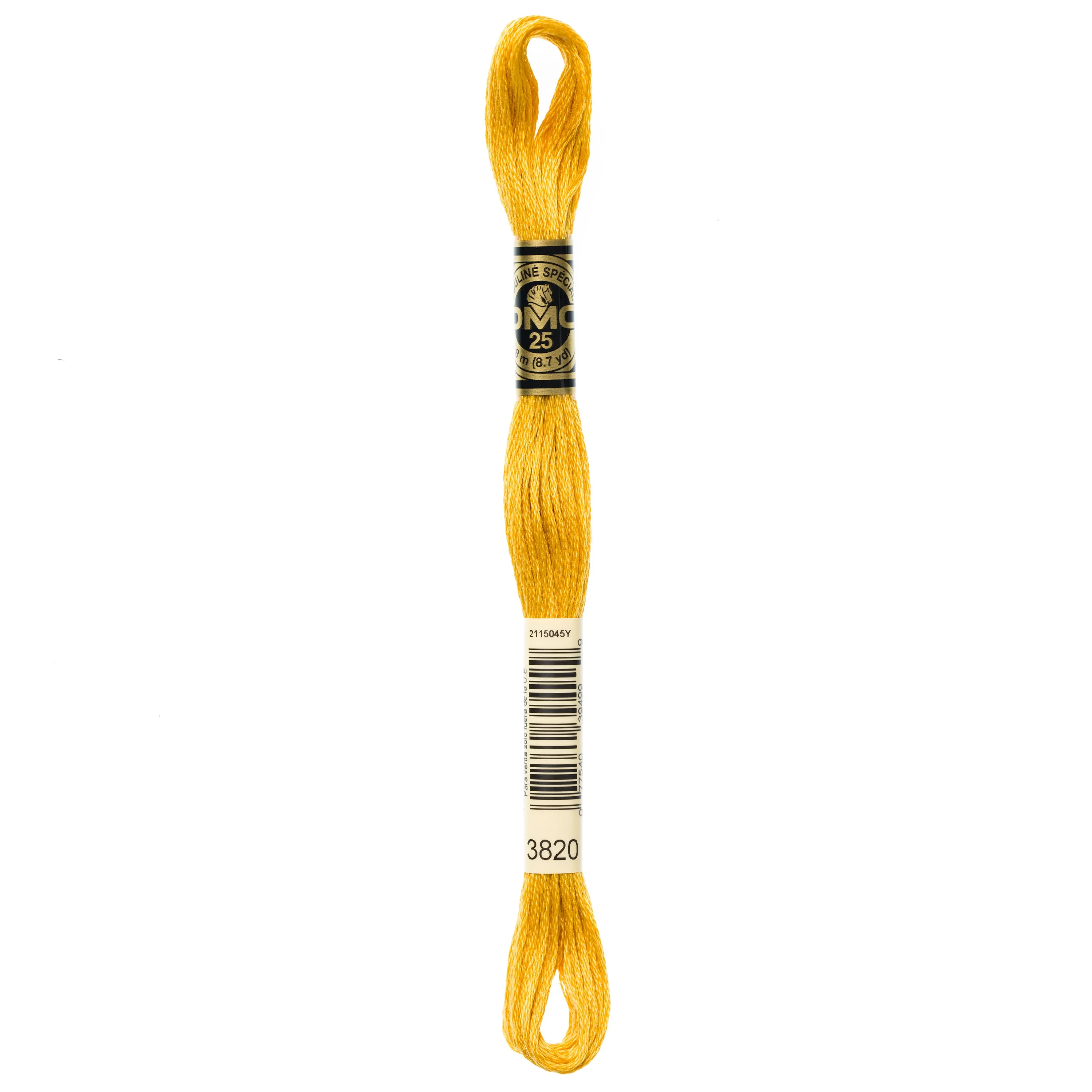 DMC Embroidery Floss, Yellow Palette