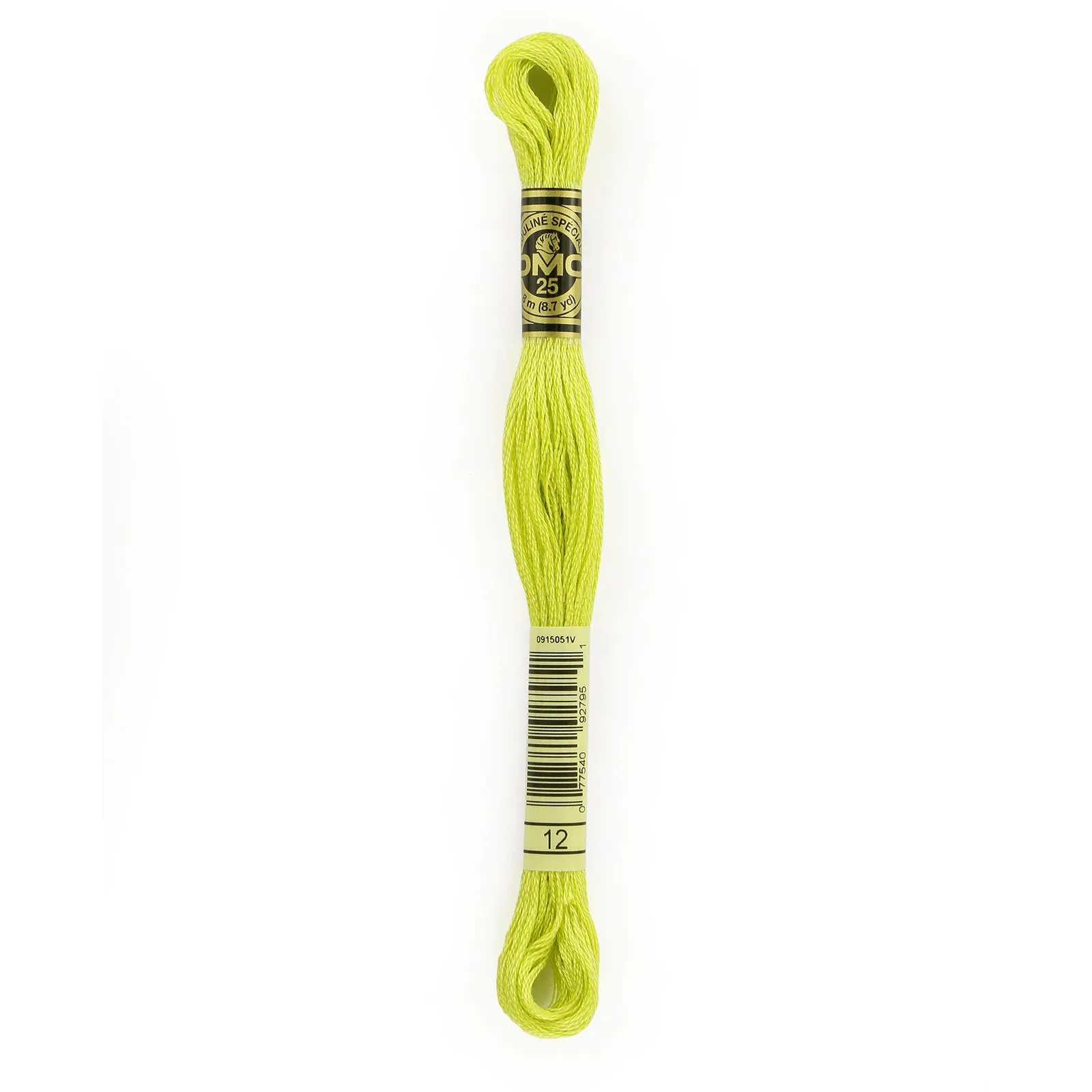 DMC Embroidery Floss, Yellow Palette