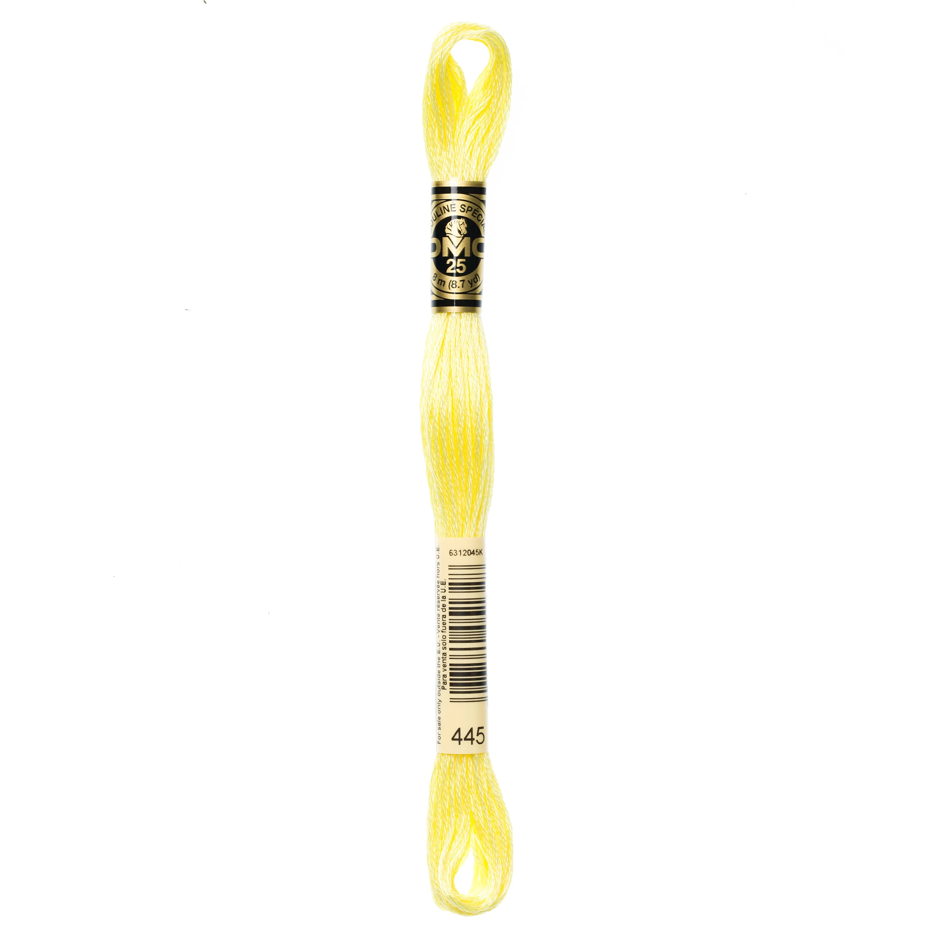 DMC Embroidery Floss, Yellow Palette