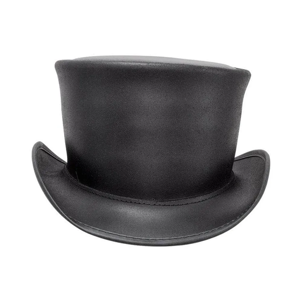 El Dorado | Mens Leather Top Hat