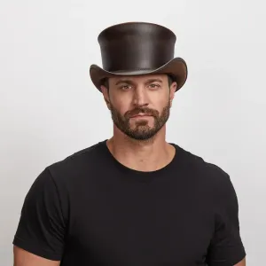 El Dorado | Mens Leather Top Hat