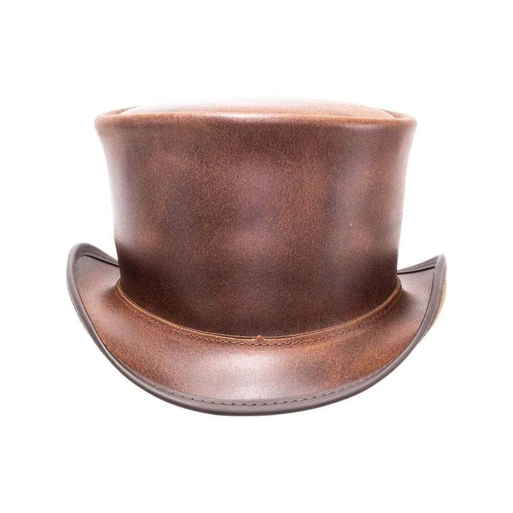 El Dorado | Mens Leather Top Hat