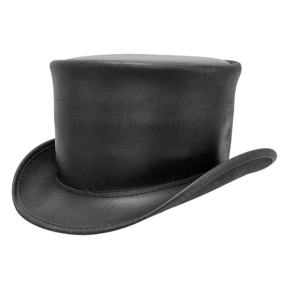 El Dorado | Mens Leather Top Hat