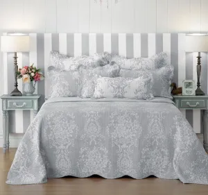 Florence Bedspread Range Grey