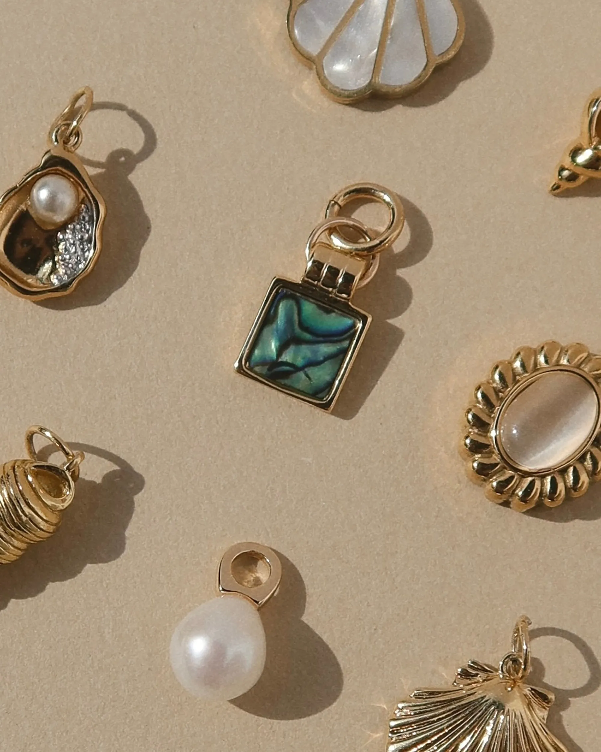 Ingrid Abalone Charm