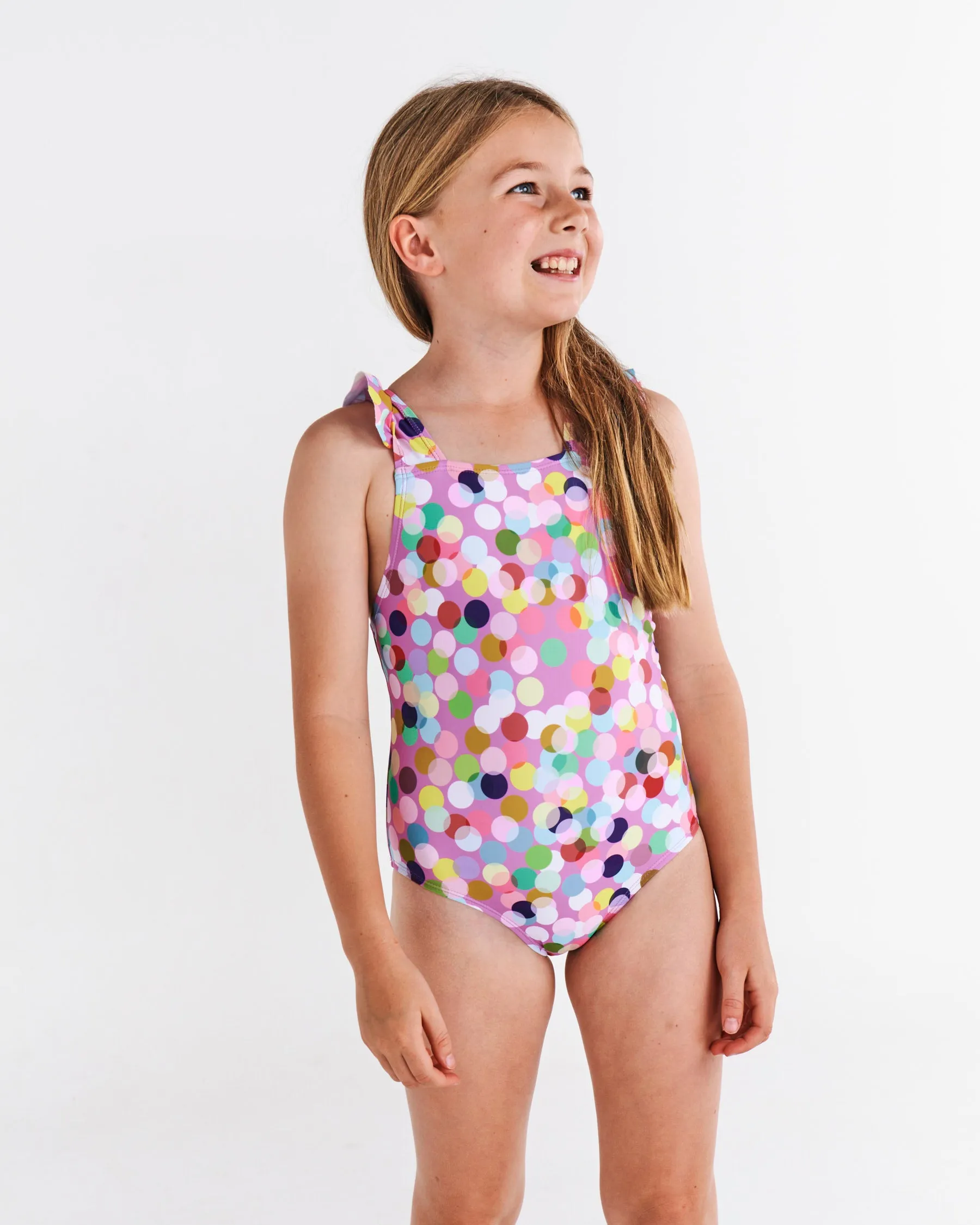 Kip & Co Confetti Pink One Piece Bathers