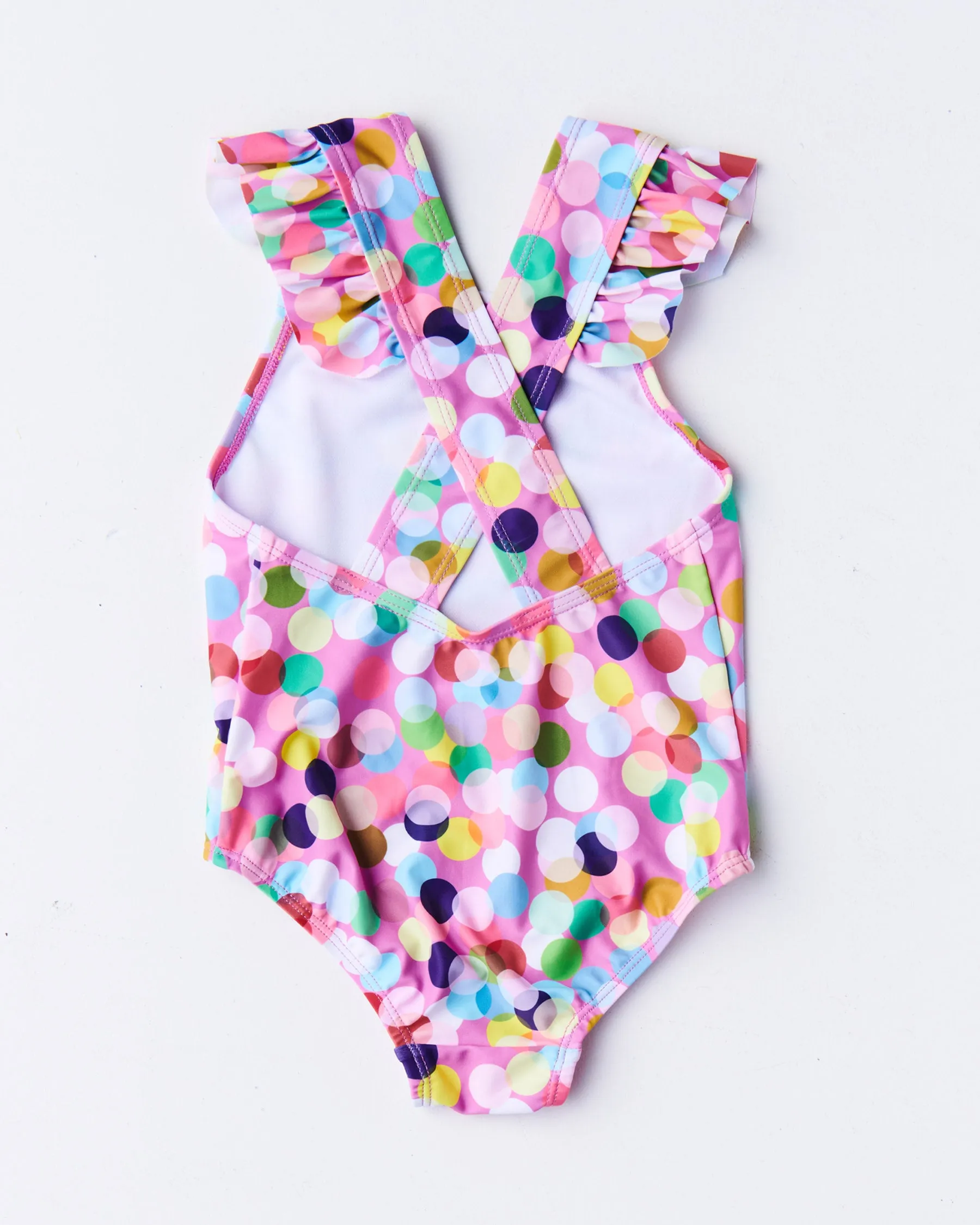Kip & Co Confetti Pink One Piece Bathers