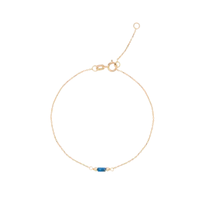 Lapis Bracelet 14K
