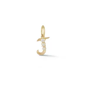 Letter J Charm