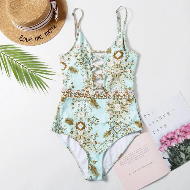 Marisol Graphic One Piece