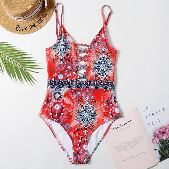 Marisol Graphic One Piece