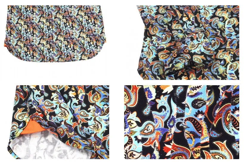 Paisley Print Sport Shirt