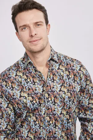 Paisley Print Sport Shirt