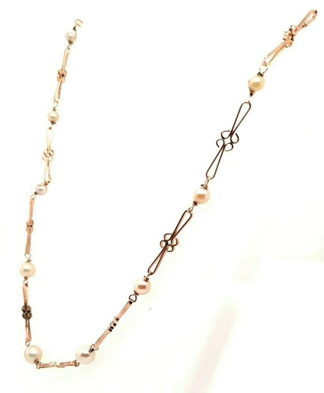 Pearl & Gold Plated Bracelet & Necklace Set Fashion Jewellery Set