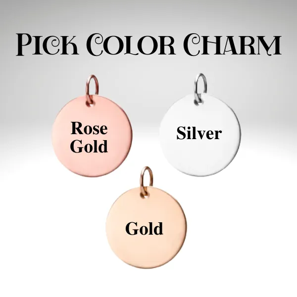 Personalized Drum Charm