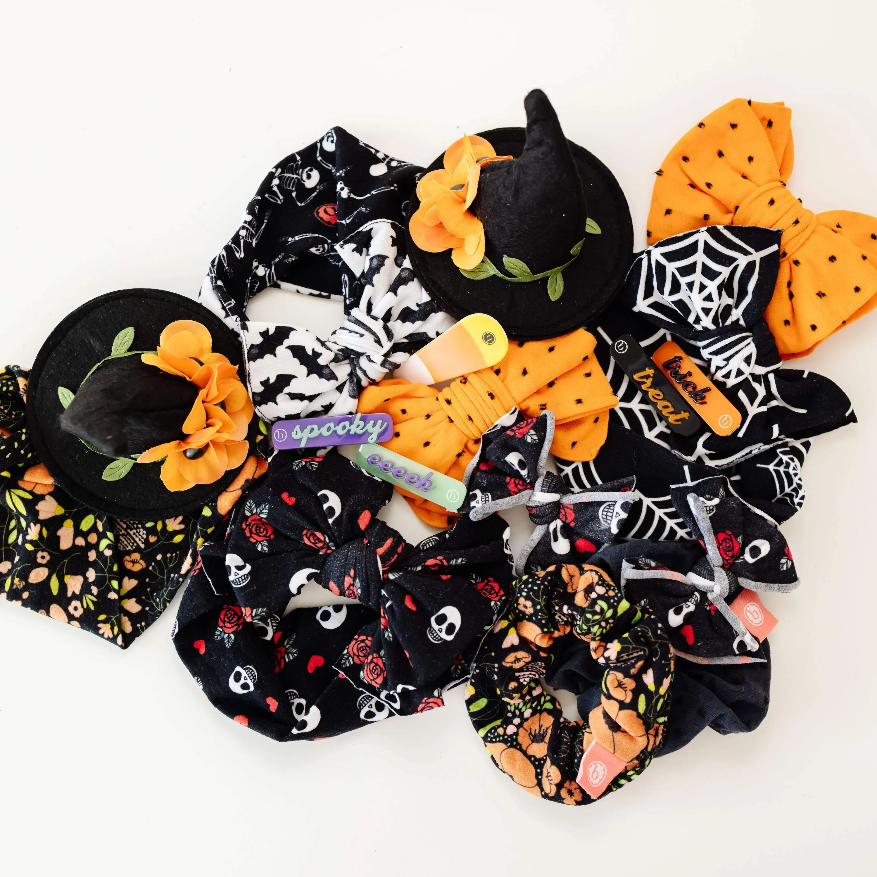 PRINTED FAB: skull 'n rose
