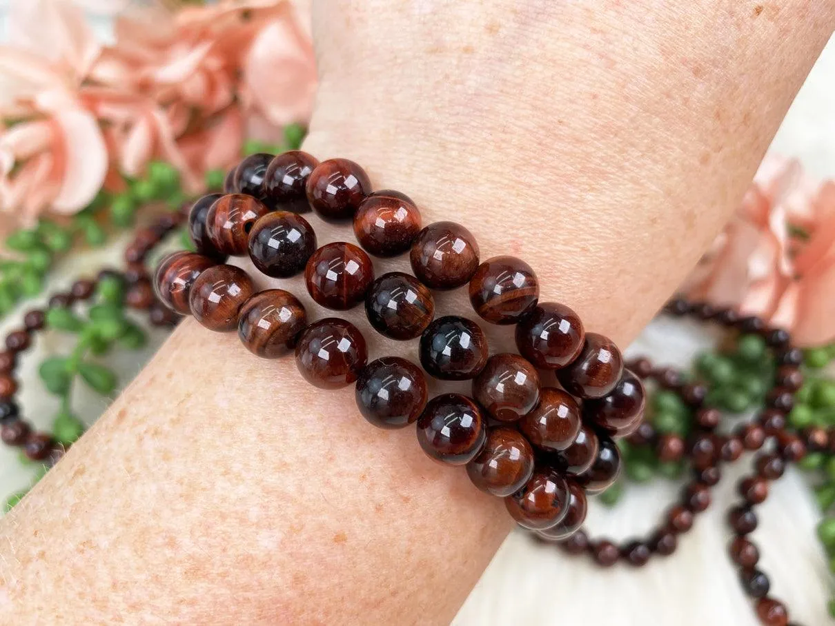 Red Tiger Eye Bracelet