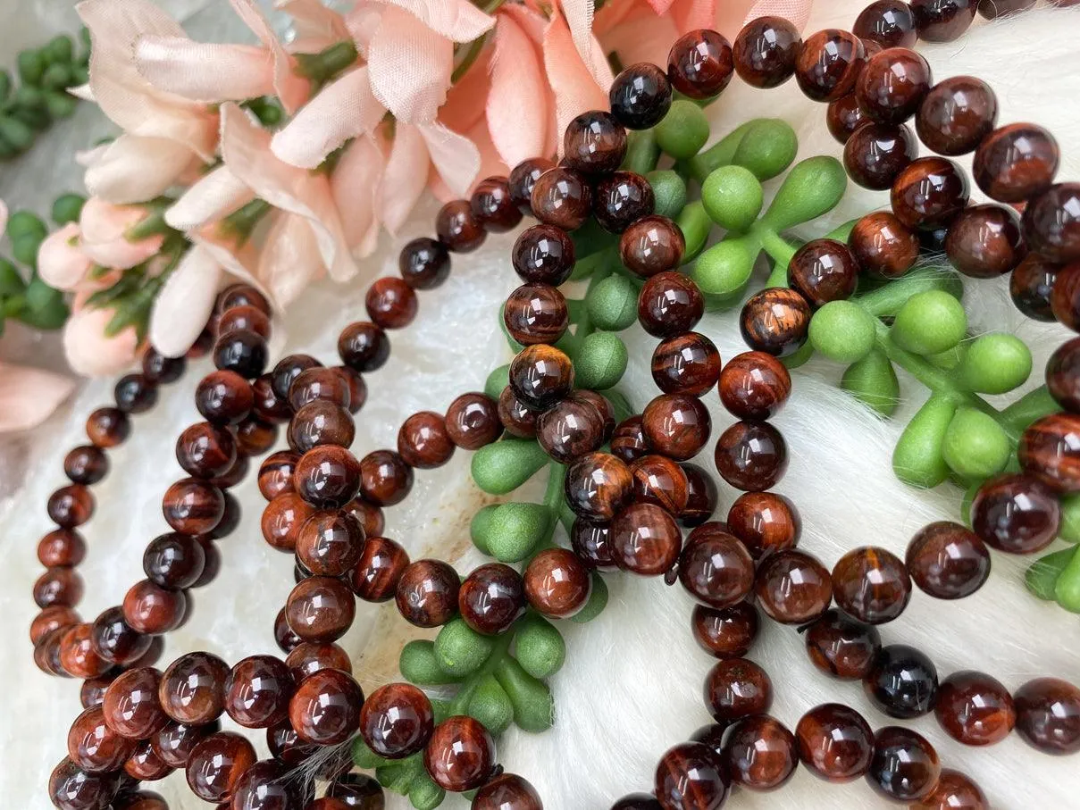 Red Tiger Eye Bracelet