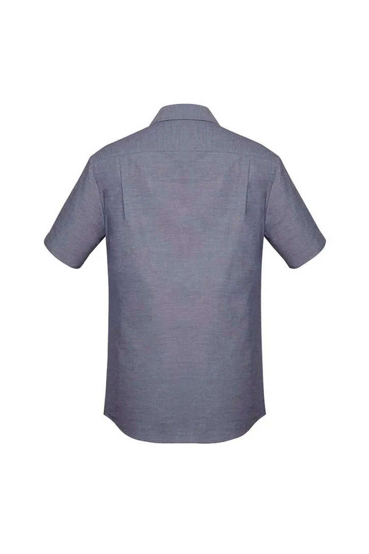 RS968MS - Biz Corporates - Mens Charlie Classic Fit Short Sleeve Shirt