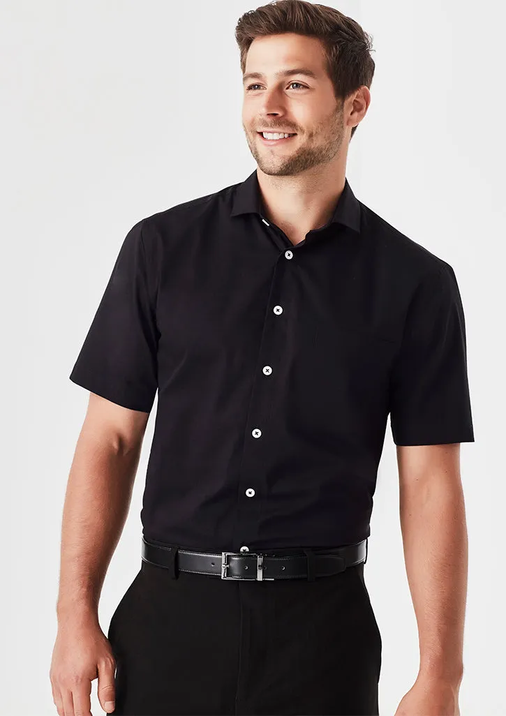 RS968MS - Biz Corporates - Mens Charlie Classic Fit Short Sleeve Shirt