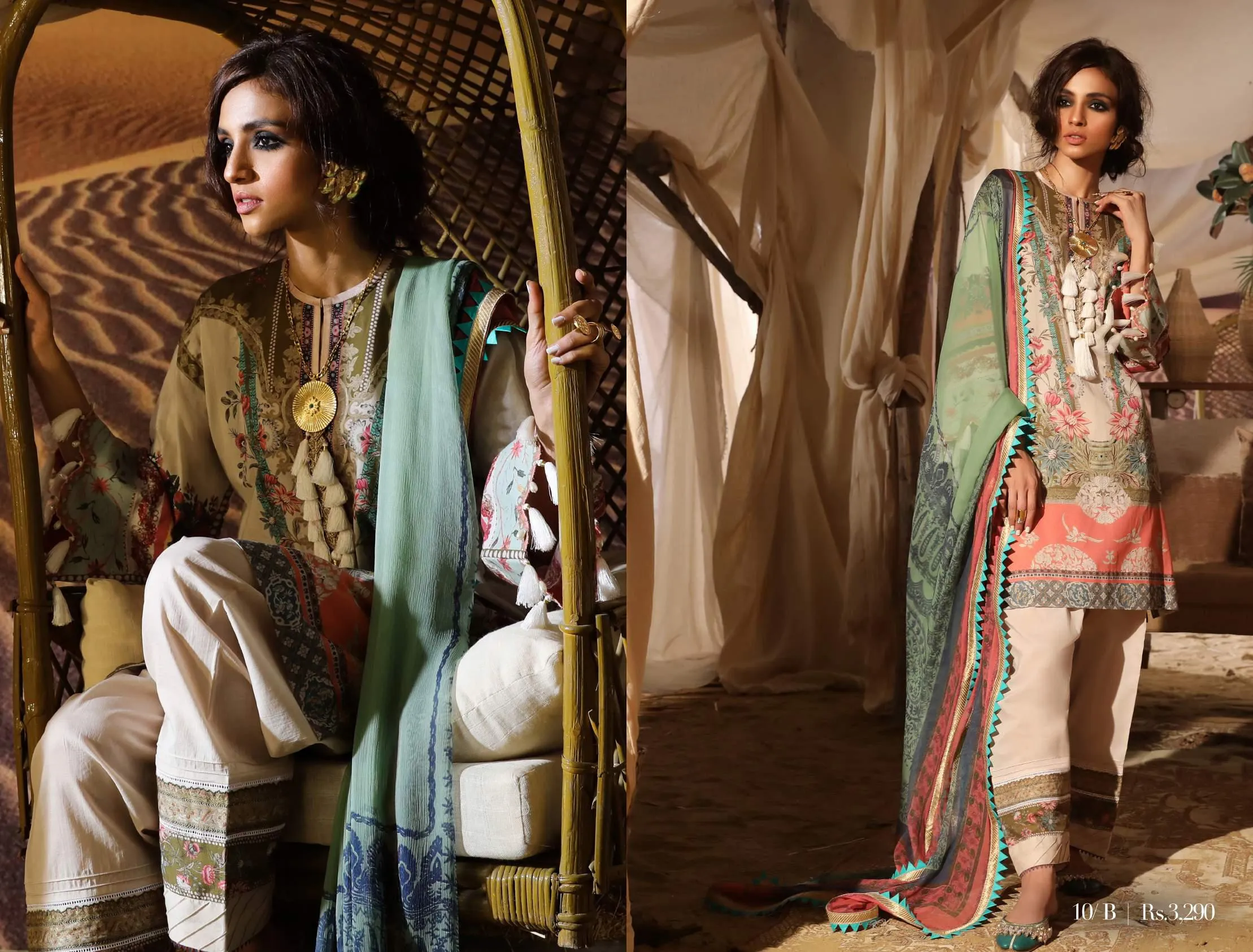 Sana Safinaz Mahay Lawn Collection 2019 – 10B