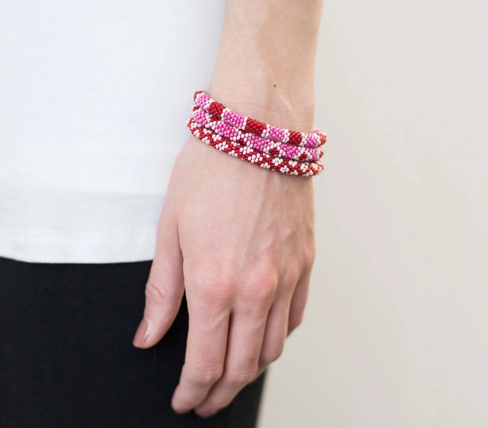 Sorority Roll-On® Bracelets <br> Alpha Omicron Pi